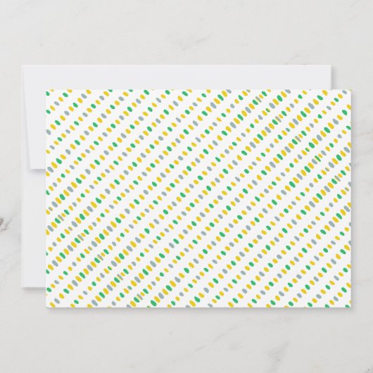 Chomp & Stomp! Dinosaur Boys 2e verjaardag Foto Kaart (Achterkant)