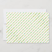 Chomp & Stomp! Dinosaur Boys 4e verjaardag Foto Kaart (Achterkant)