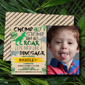 Chomp & Stomp! Dinosaur Elke ouderdag Foto Kaart