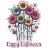 Chomper Choir – Happy Halloween Sticker (Voorkant)