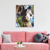 Chompin! Stretched Canvas Print (Insitu (Woonkamer))