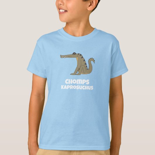 Chomps the Kaprosuchus T-Shirt (Voorkant)