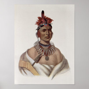 Chon-Ca-Pe of 'Big Kansas', een Oto-chef Poster