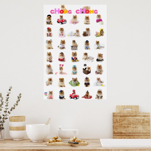 Chong Chong Poster (Keuken)