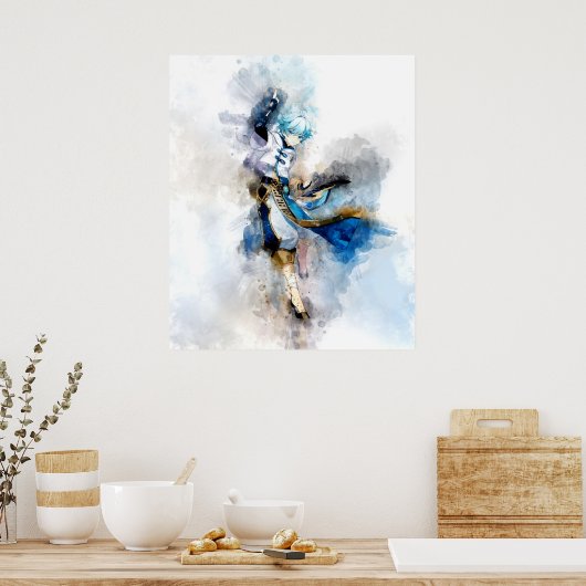 Chongyun Genshin Impact Poster (Keuken)