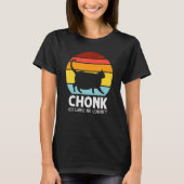 Chonk Cat Cat Mam Women T-shirt (Voorkant)