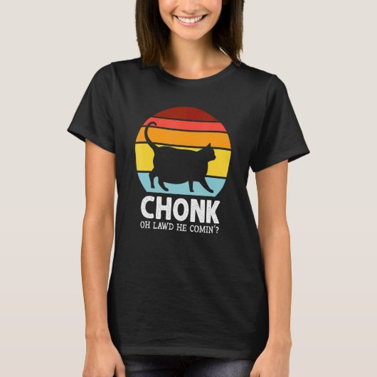 Chonk Cat Cat Mam Women T-shirt (Voorkant)