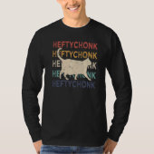 Chonk Cat Chonk Meme Fat Cat Retro Heftychonk T-shirt (Voorkant)