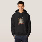 Chonk Cat Meme Cat mam Cat Dad Funny Overgewicht C Hoodie (Voorkant volledig)