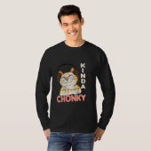 Chonk Cat Meme Cat mam Cat Dad Funny Overgewicht C T-shirt (Voorkant volledig)