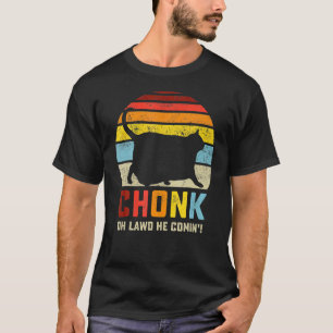 Chonk Cat Scale Meme  Cats membres T-shirt