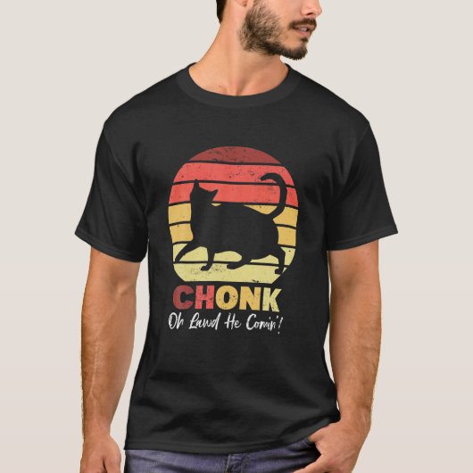 Chonk Cats Meme Oh Lawd die grappige grote katjes  T-shirt (Voorkant)