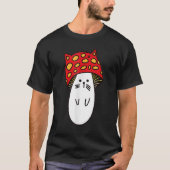 Chonk Kat Cute Little Mushi Kat Little Mushroo T-shirt (Voorkant)