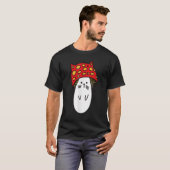 Chonk Kat Cute Little Mushi Kat Little Mushroo T-shirt (Voorkant volledig)