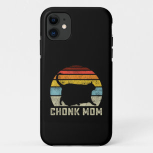 Chonk Kat Moeder Schaal Meme Grappige Retro Stijl  Case-Mate iPhone Case
