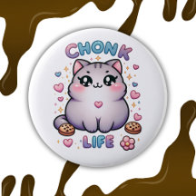 CHONK LIFE CAT - Kawaii stijl Schattigee kat