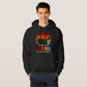 Chonk Oh Lawd He Comin   Chonk Cat  Graphic Cat Hoodie (Voorkant volledig)