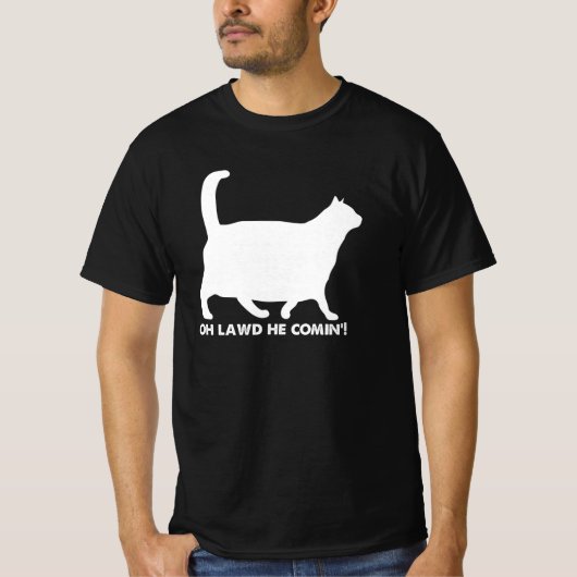 Chonk Oh Lawd Hij komt T-shirt (Voorkant)