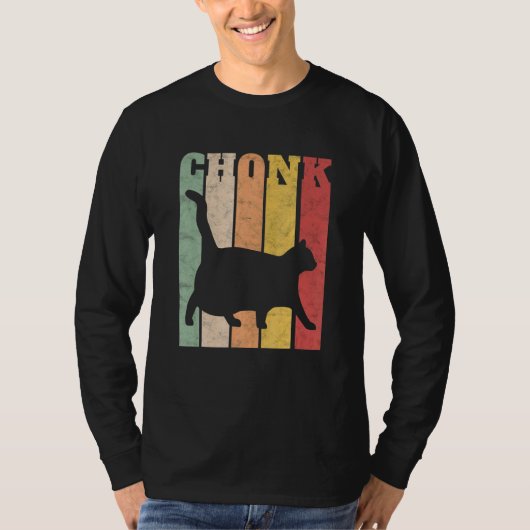 Chonk Scale Cat Meme Chonky Chonk Memes T-shirt (Voorkant)