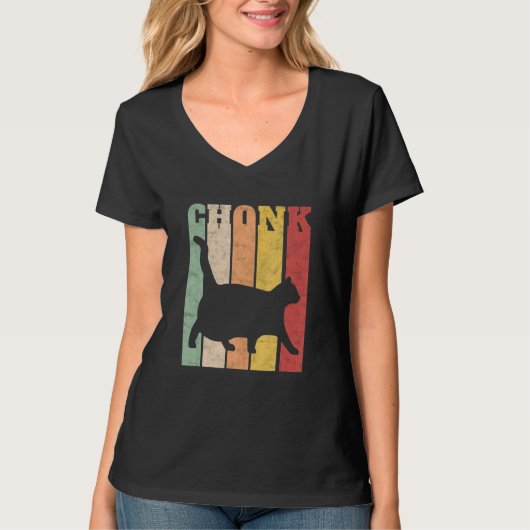 Chonk Scale Cat Meme Chonky Chonk Memes T-shirt (Voorkant)