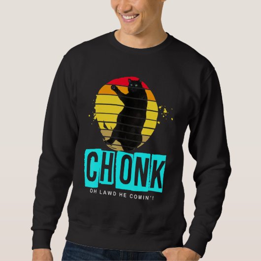 Chonk Scale Cat Meme Memes Trui (Voorkant)