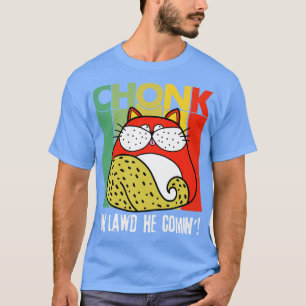 Chonk Schaal Vet Kat Meme T-shirt