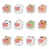 Chonky Animals Watermelon Sticker (Voorkant)