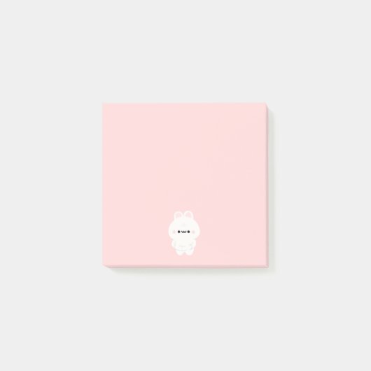 Chonky Bunny Post-it® Notes (Voorkant)