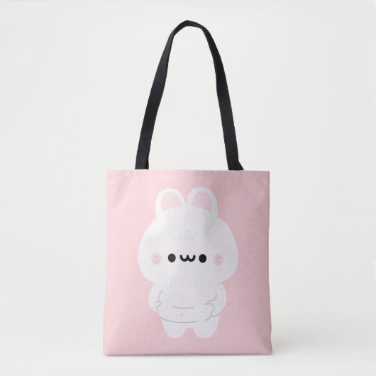 Chonky Bunny Tote Bag (Voorkant)