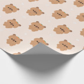 Chonky Capybara Cadeaupapier (Hoek)