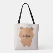 Chonky Capybara Tote Bag (Achterkant)