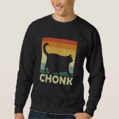 Chonky Cat Meme Cat Owner Chonk Cat Trui (Voorkant)