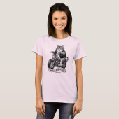 Chonky-Cat Motorclub T-shirt (Voorkant volledig)