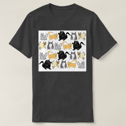 Chonky Cats T-shirt (Design voorkant)