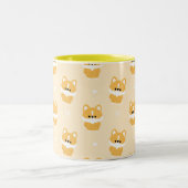 Chonky Corgi Tweekleurige Koffiemok (Center)