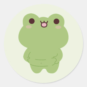 Chonky Frog Ronde Sticker