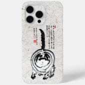 Chonky Gestreepte Japanse Tabby Cat Case-Mate iPhone Case (Achterkant)