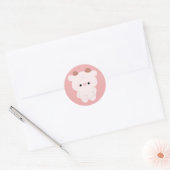 Chonky Koe Ronde Sticker (Envelop)