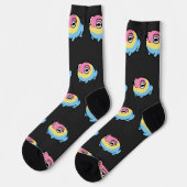 Chonky Pansexual Frog Pride Socks | Cute Pan Pride Sokken (Links)