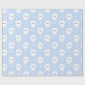 Chonky Polar Beer Cadeaupapier (Vlak)