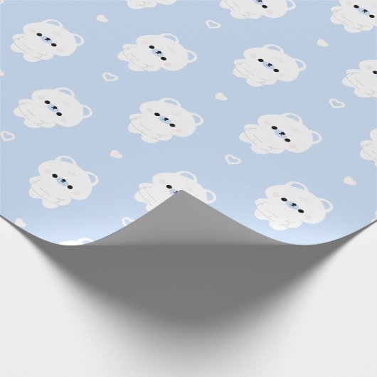 Chonky Polar Beer Cadeaupapier (Hoek)