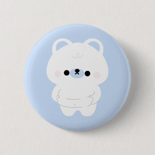 Chonky Polar Beer Ronde Button 5,7 Cm
