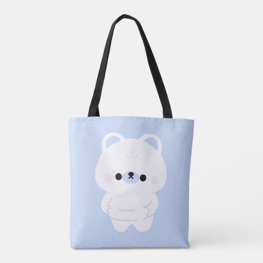 Chonky Polar Beer Tote Bag (Achterkant)