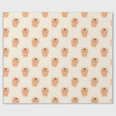 Chonky Tiger Cadeaupapier (Vlak)