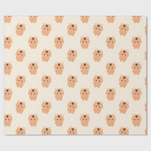 Chonky Tiger Cadeaupapier (Vlak)