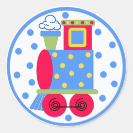 Choo Choo Baby shower Sticker