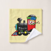 choo choo bad handdoek (Wasdoekje)