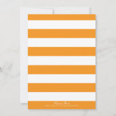 Choo Choo Birthday Party Invitation Kaart (Achterkant)