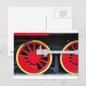 Choo Choo Briefkaart (Voorkant / Achterkant)