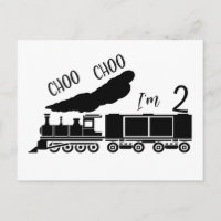 Choo Choo ik ben 2, 2de verjaardag jongen